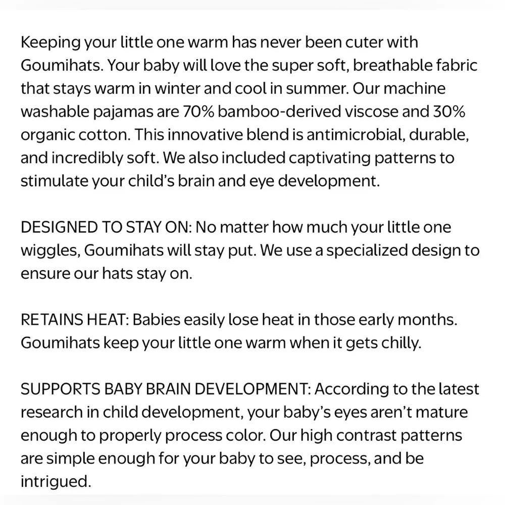 Goumi OS (Baby) White Cream Hat and Mittens Set